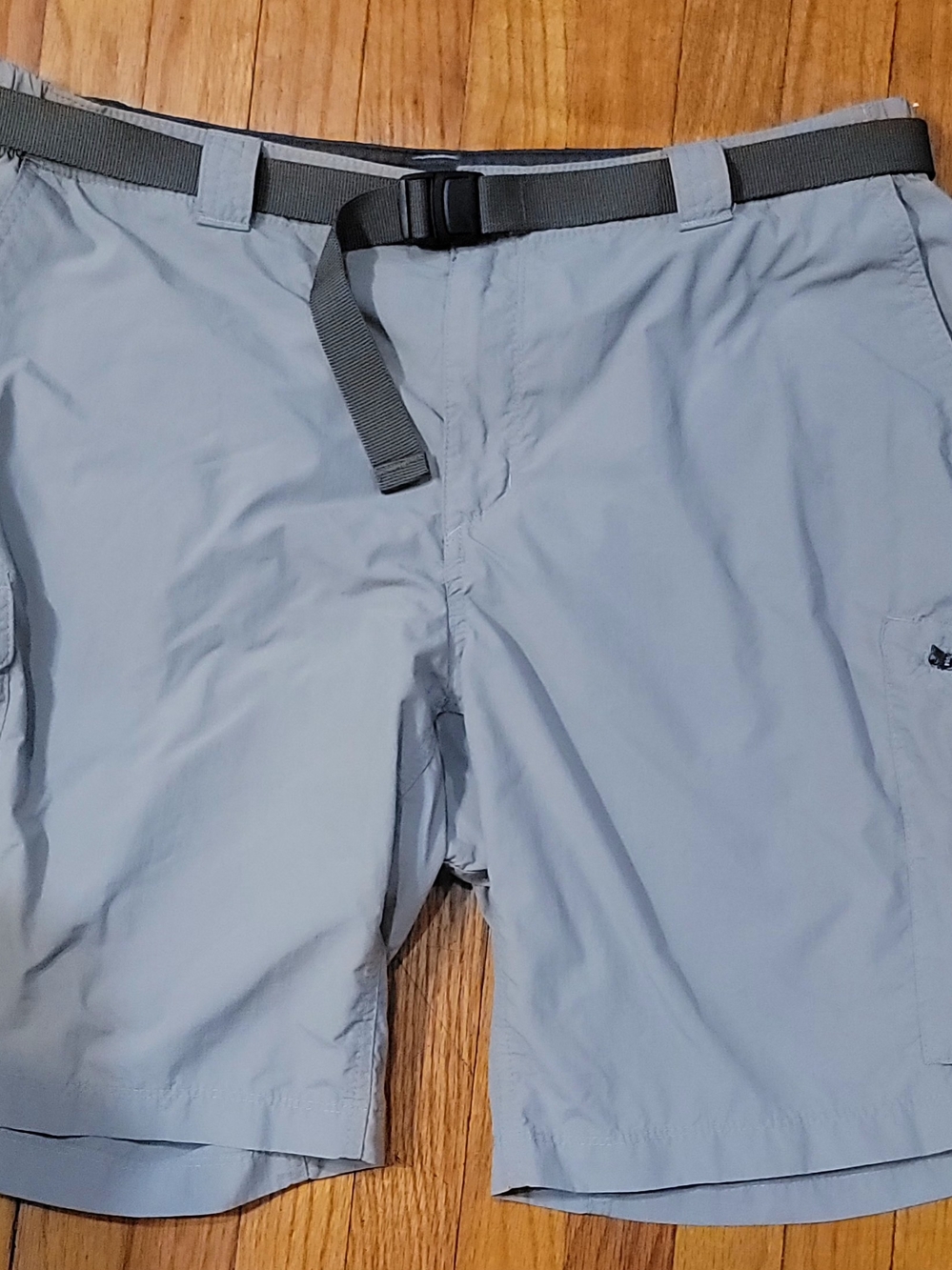 ColumbiaLight Gray Men's Outdoor Cargo Shorts